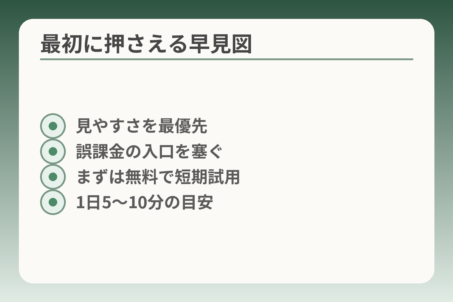 最初に押さえる早見図