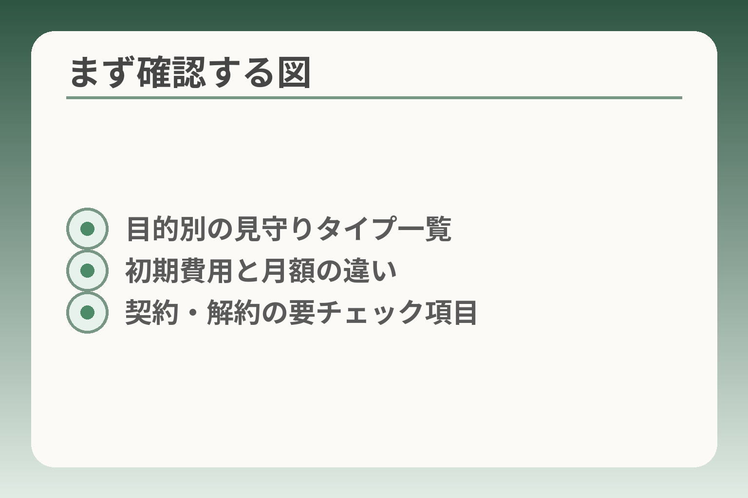 まず確認する図